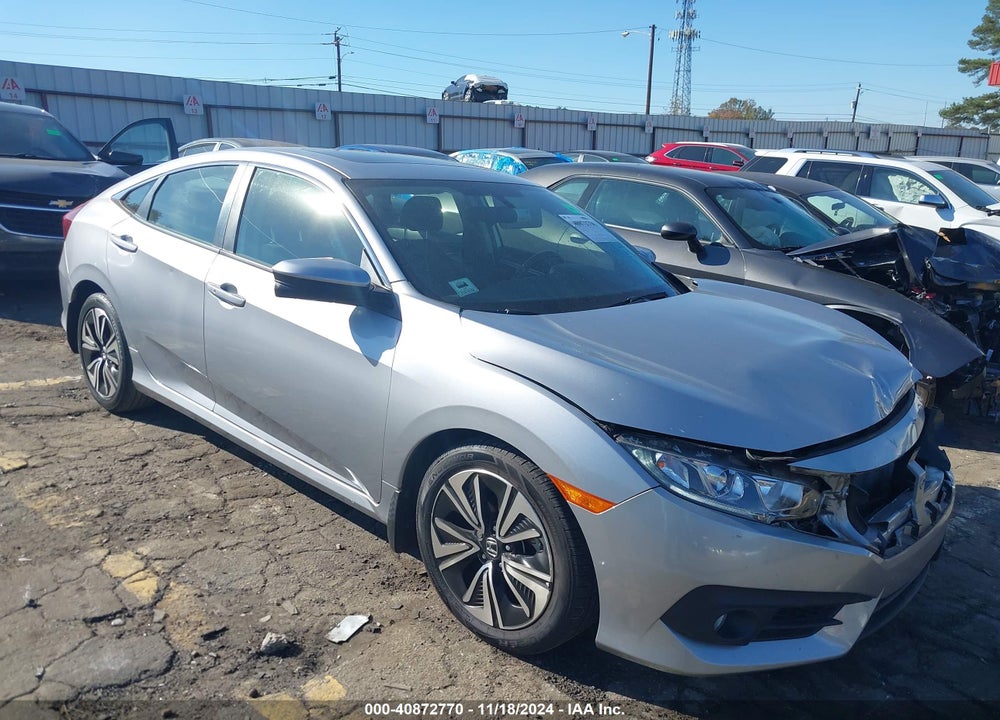 2018 HONDA CIVIC EX-T VIN: JHMFC1F32JX039916