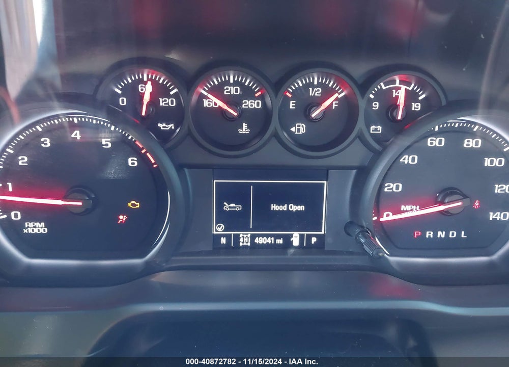 2020 CHEVROLET SILVERADO 1500 4WD SHORT BED CUSTOM VIN: 1GCUYBEFXLZ305217