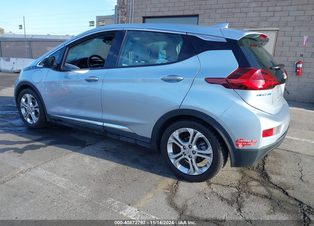 2018 CHEVROLET BOLT EV LT VIN: 1G1FW6S06J4118808