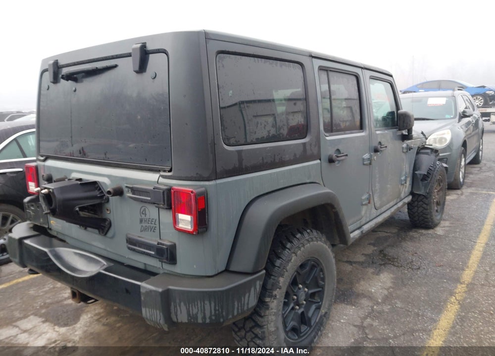 2014 WILLYS JEEP WRANGLER UNLIMITED  WHEELER VIN: 1C4BJWDG5EL224001