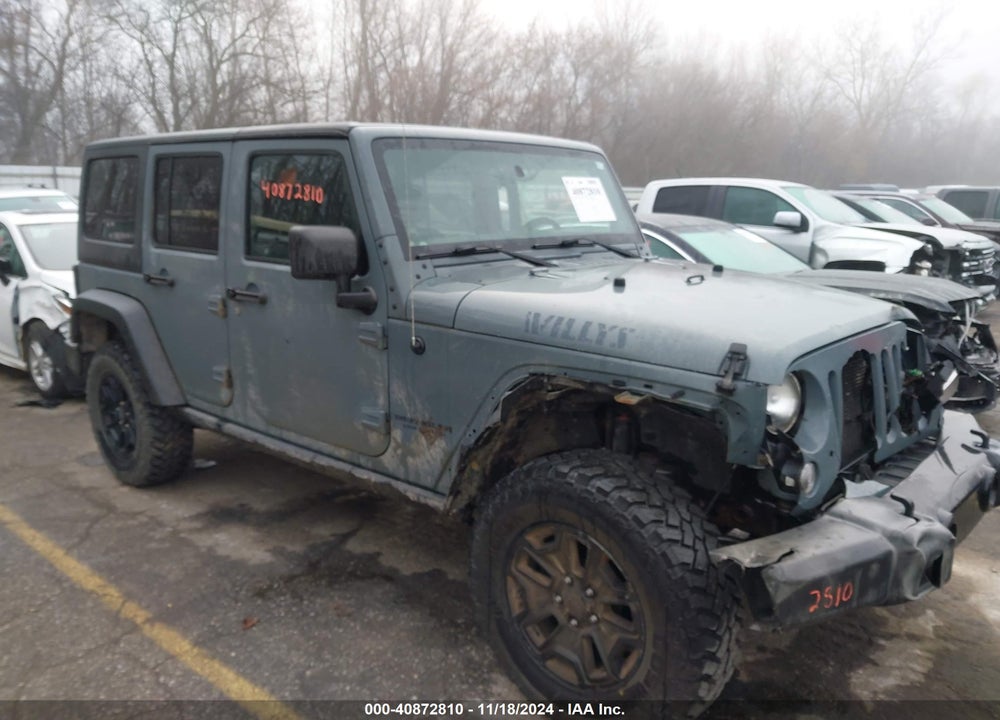 2014 WILLYS JEEP WRANGLER UNLIMITED  WHEELER VIN: 1C4BJWDG5EL224001