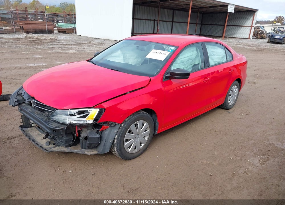 2015 VOLKSWAGEN JETTA 2.0L S VIN: 3VW2K7AJ5FM333722