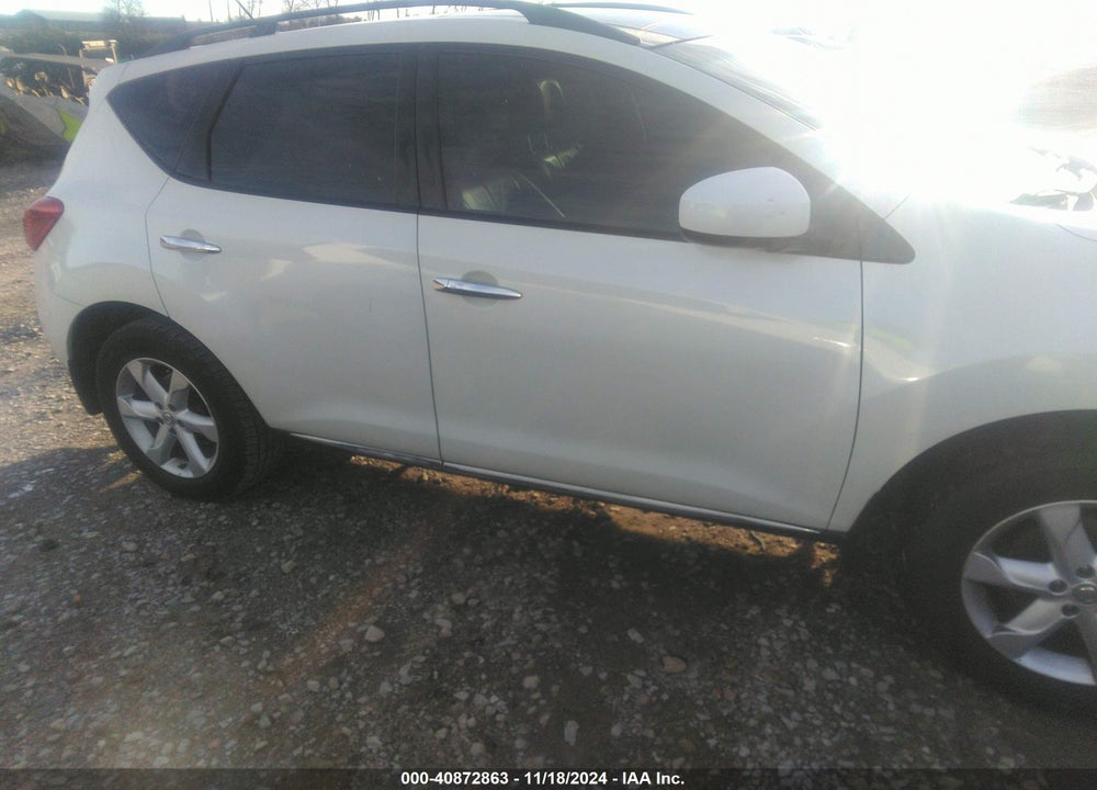 2009 NISSAN MURANO SL VIN: JN8AZ18W09W206314