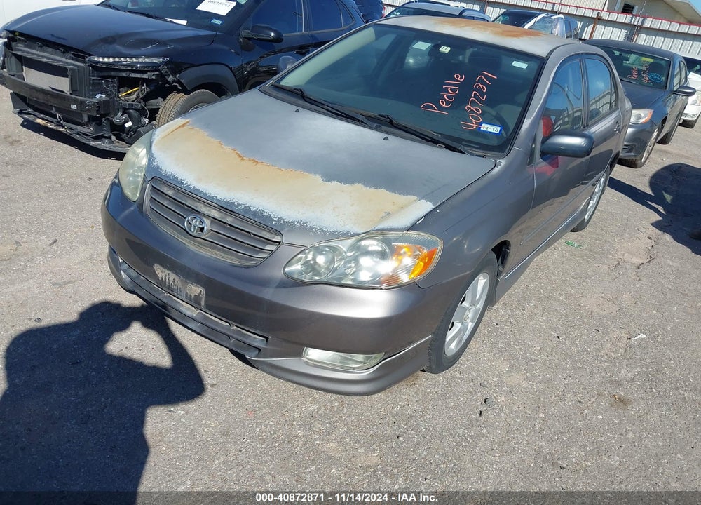 2004 TOYOTA COROLLA S VIN: 1NXBR32E44Z289726
