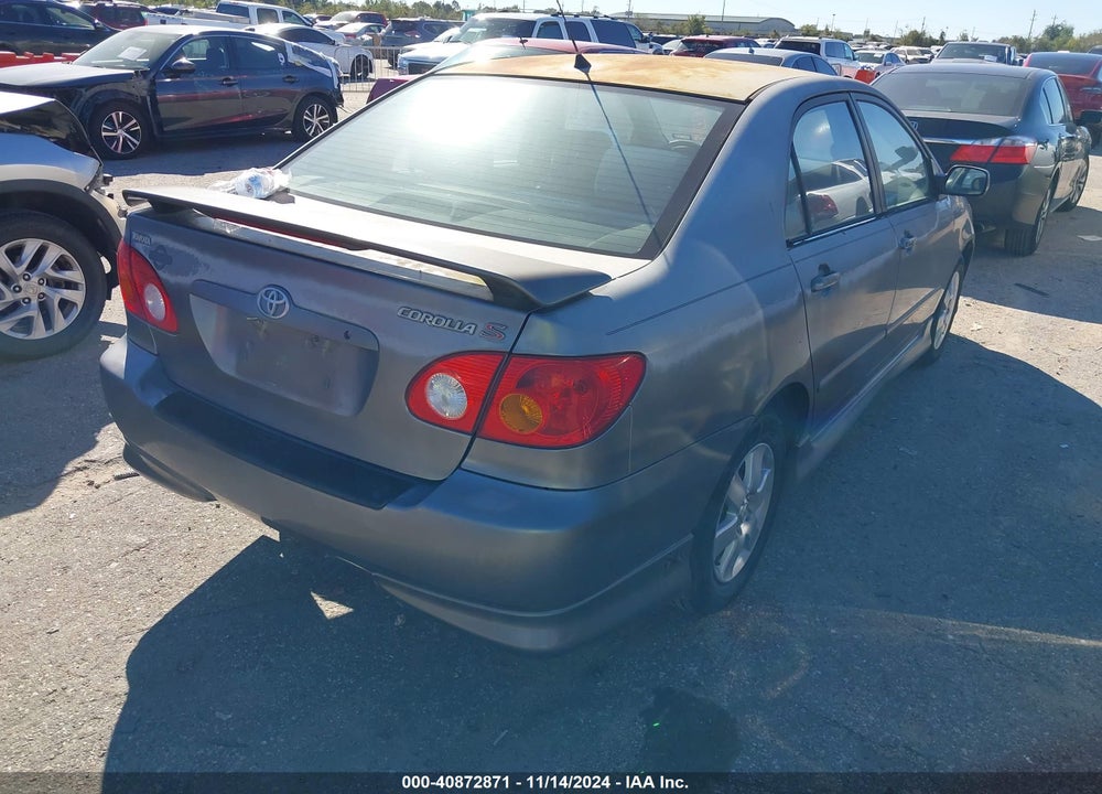 2004 TOYOTA COROLLA S VIN: 1NXBR32E44Z289726