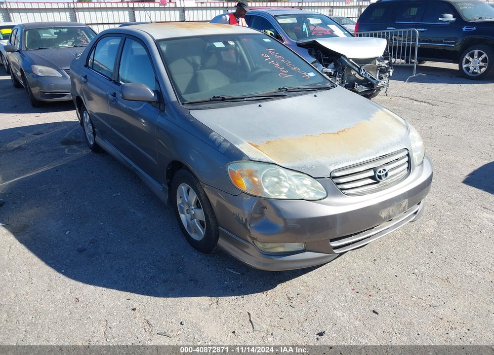 2004 TOYOTA COROLLA S VIN: 1NXBR32E44Z289726