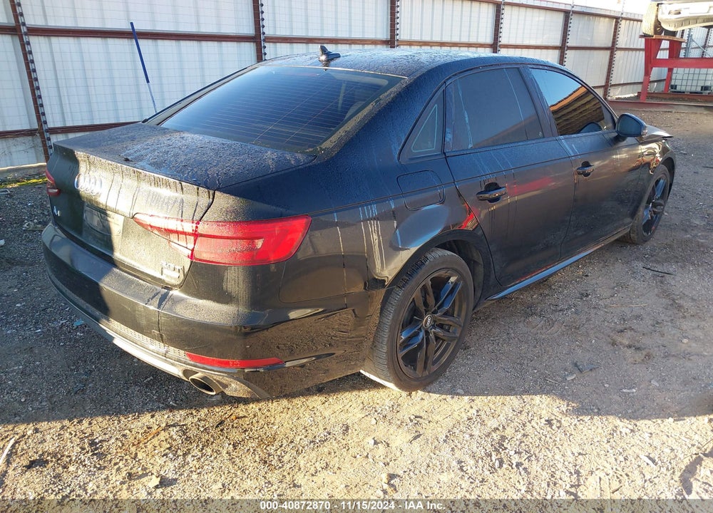 2017 AUDI A4 2.0T SEASON OF  ULTRA PREMIUM VIN: WAUKMAF43HN043305