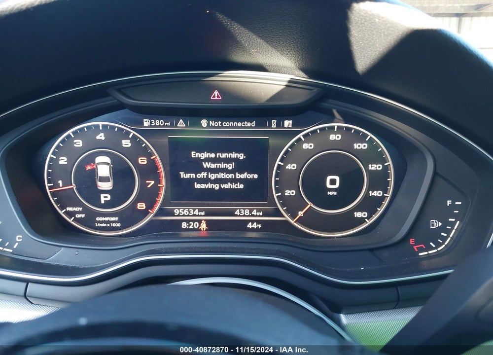 2017 AUDI A4 2.0T SEASON OF  ULTRA PREMIUM VIN: WAUKMAF43HN043305