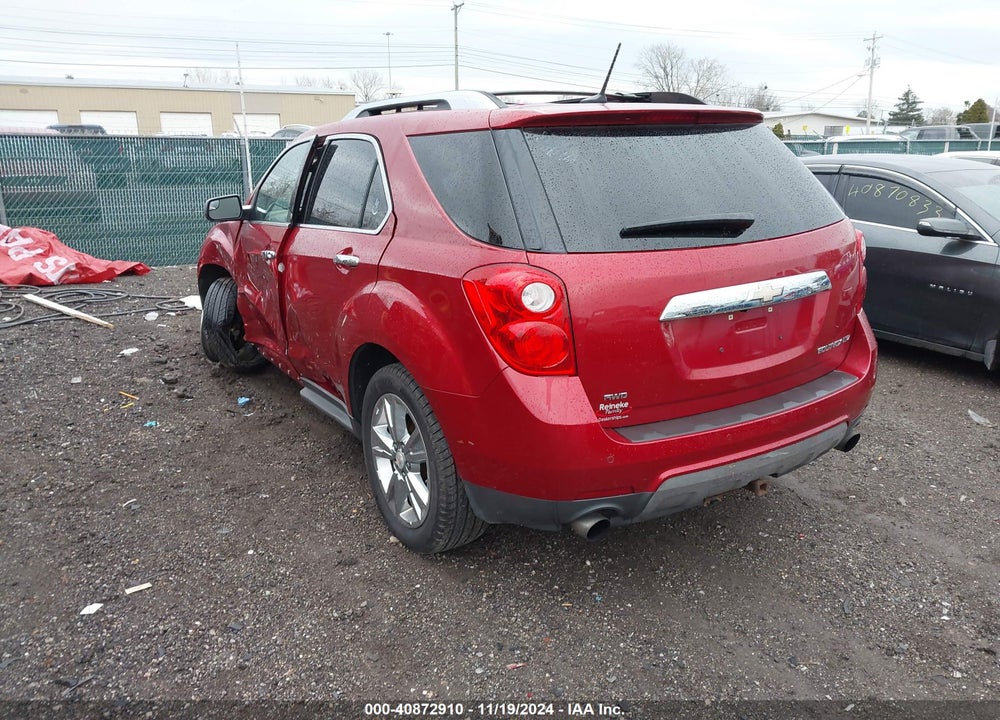 2013 CHEVROLET EQUINOX LTZ VIN: 2GNFLGE3XD6297733
