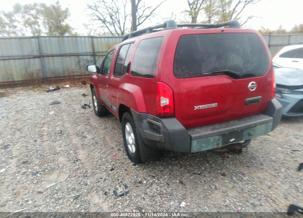 2006 NISSAN XTERRA S VIN: 5N1AN08W56C546259