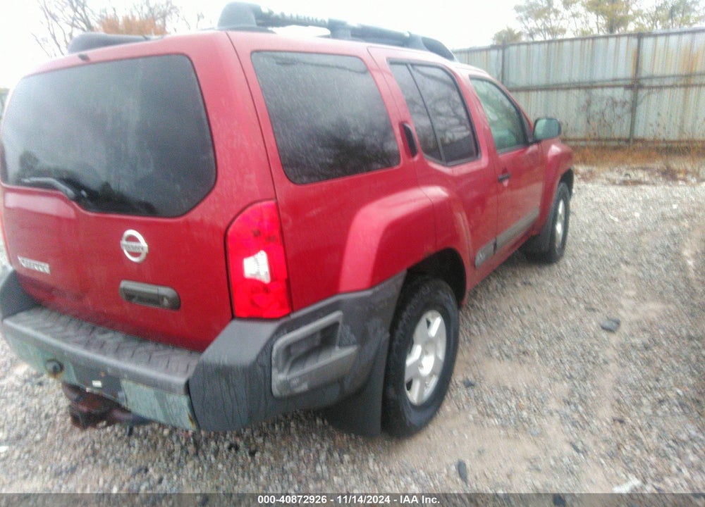 2006 NISSAN XTERRA S VIN: 5N1AN08W56C546259