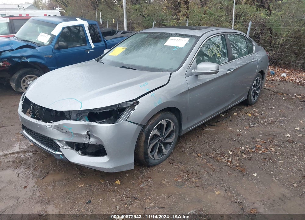 2017 HONDA ACCORD EX-L VIN: 1HGCR2F85HA063484