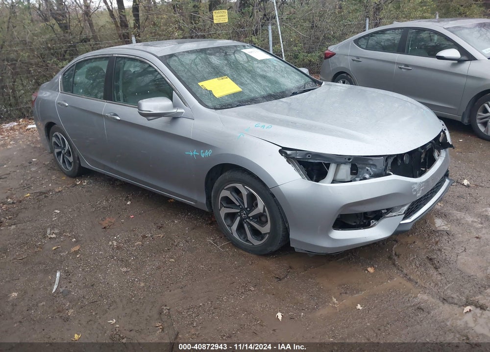2017 HONDA ACCORD EX-L VIN: 1HGCR2F85HA063484