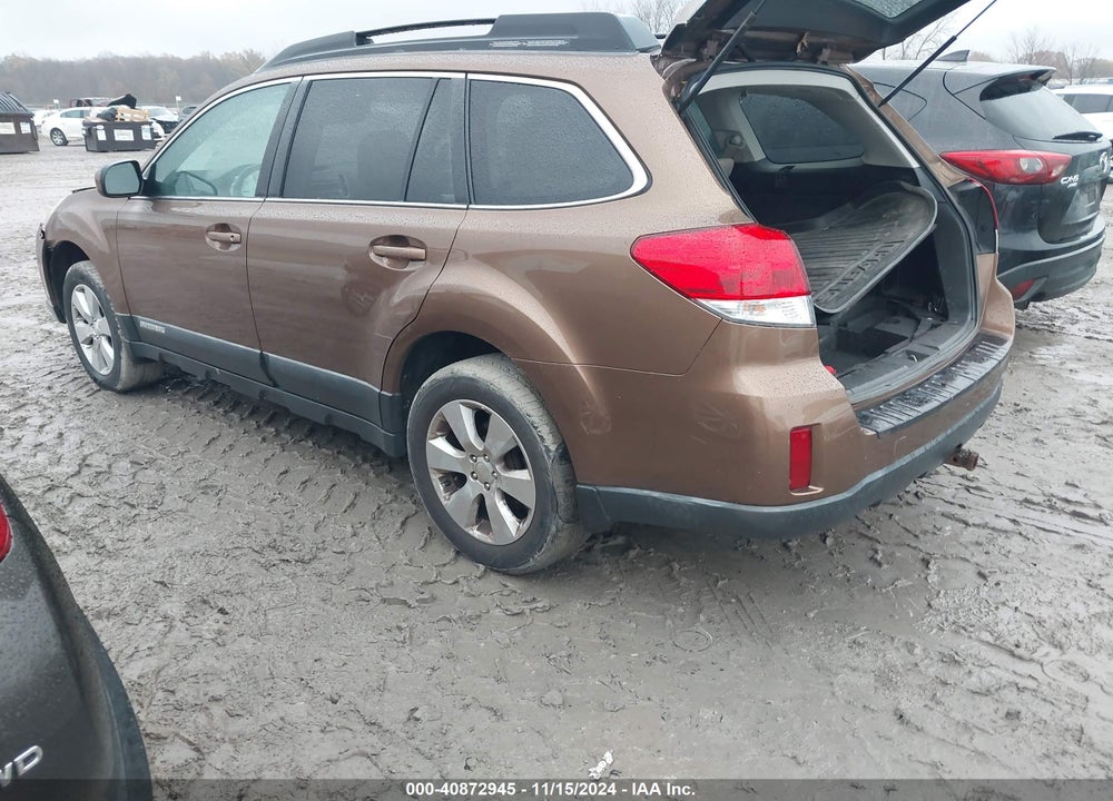2011 SUBARU OUTBACK 2.5I PREMIUM VIN: 4S4BRBGC4B3386459