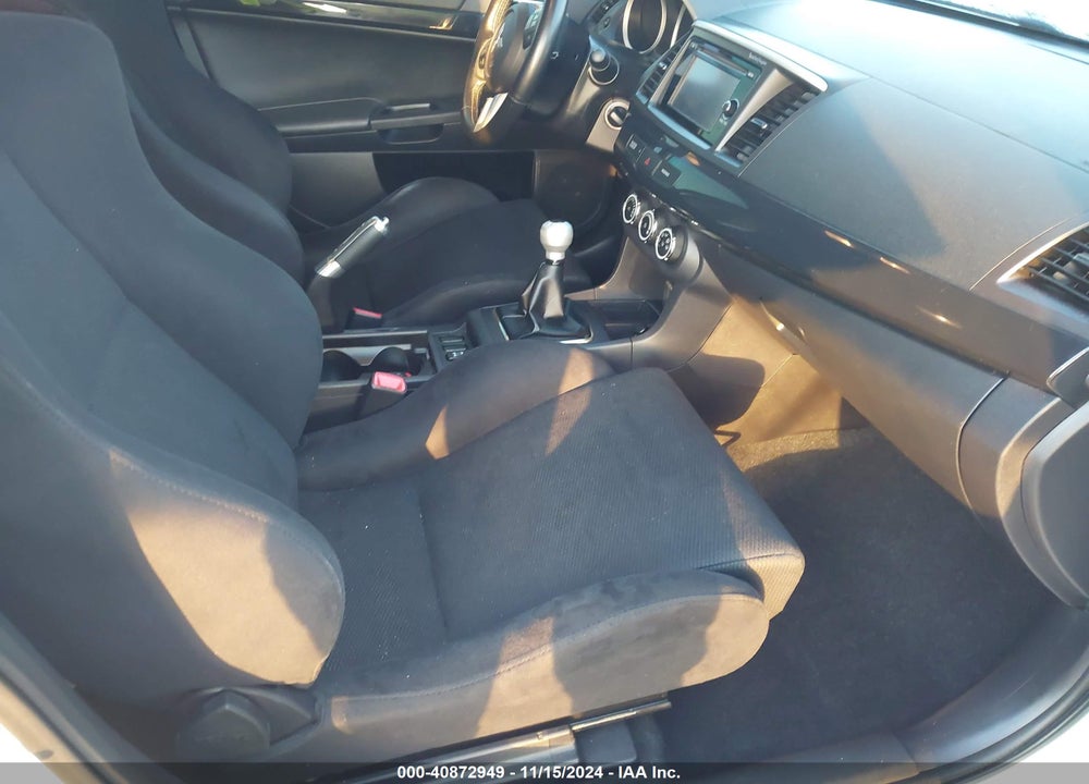 2014 MITSUBISHI LANCER EVOLUTION GSR VIN: JA32W8FV9EU017628
