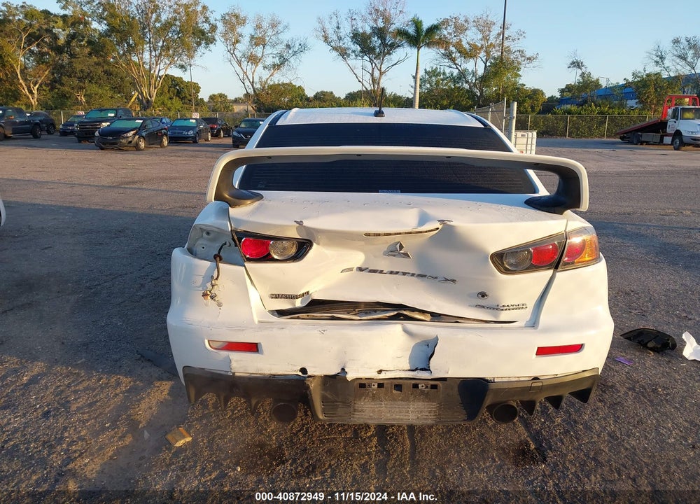 2014 MITSUBISHI LANCER EVOLUTION GSR VIN: JA32W8FV9EU017628