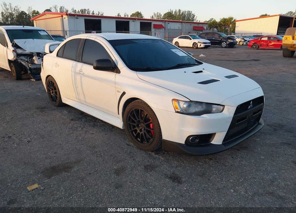 2014 MITSUBISHI LANCER EVOLUTION GSR VIN: JA32W8FV9EU017628
