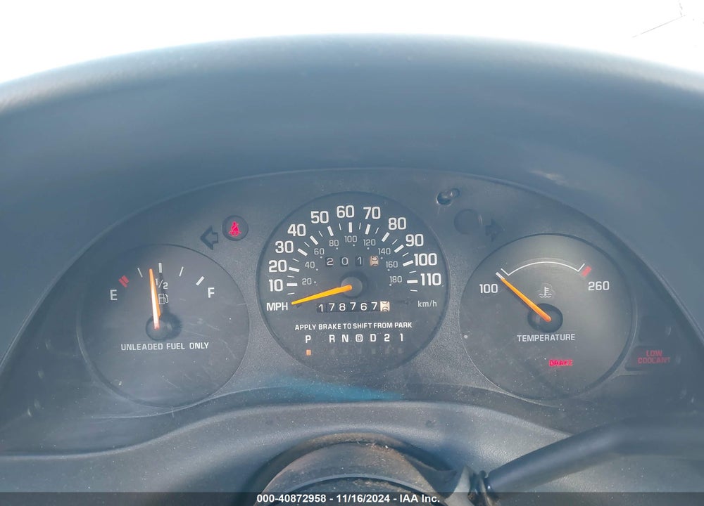1997 CHEVROLET LUMINA VIN: 2G1WL52M0V9185977