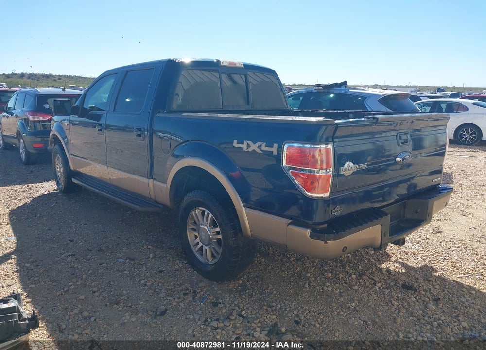 2013 FORD F-150 KING RANCH VIN: 1FTFW1EF8DKE86904