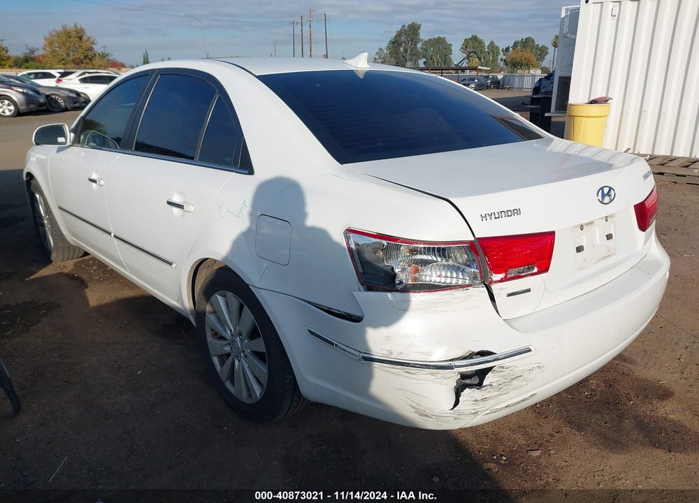 2009 HYUNDAI SONATA LIMITED VIN: 5NPEU46C49H509995