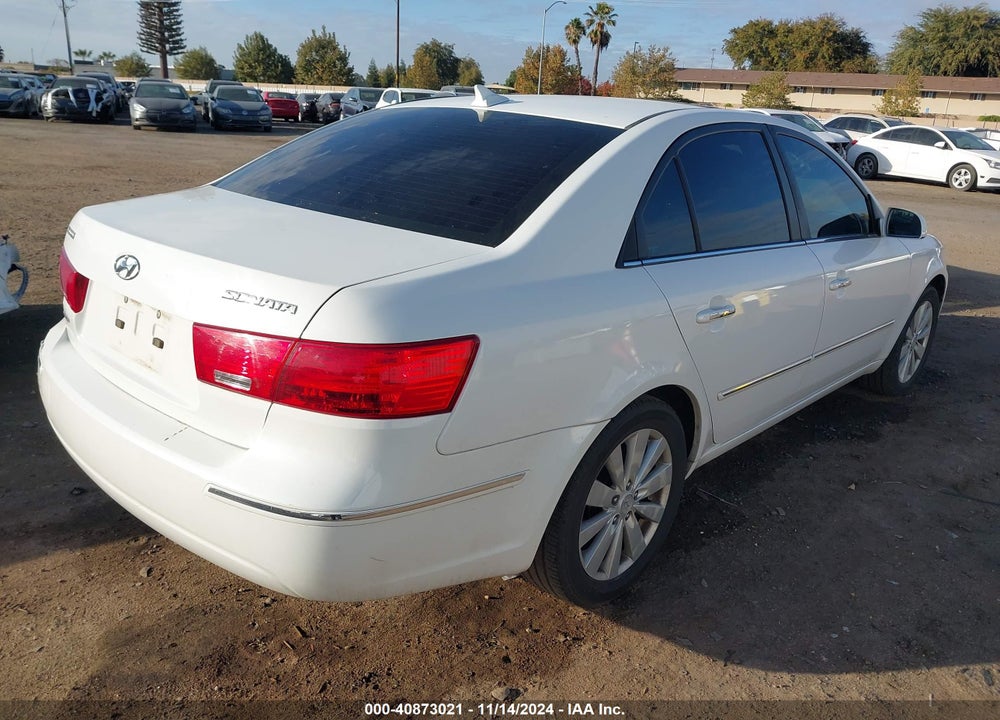 2009 HYUNDAI SONATA LIMITED VIN: 5NPEU46C49H509995