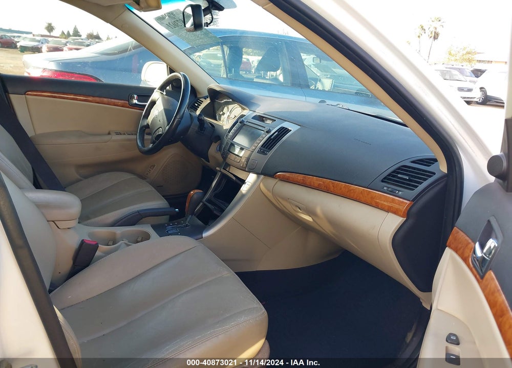2009 HYUNDAI SONATA LIMITED VIN: 5NPEU46C49H509995