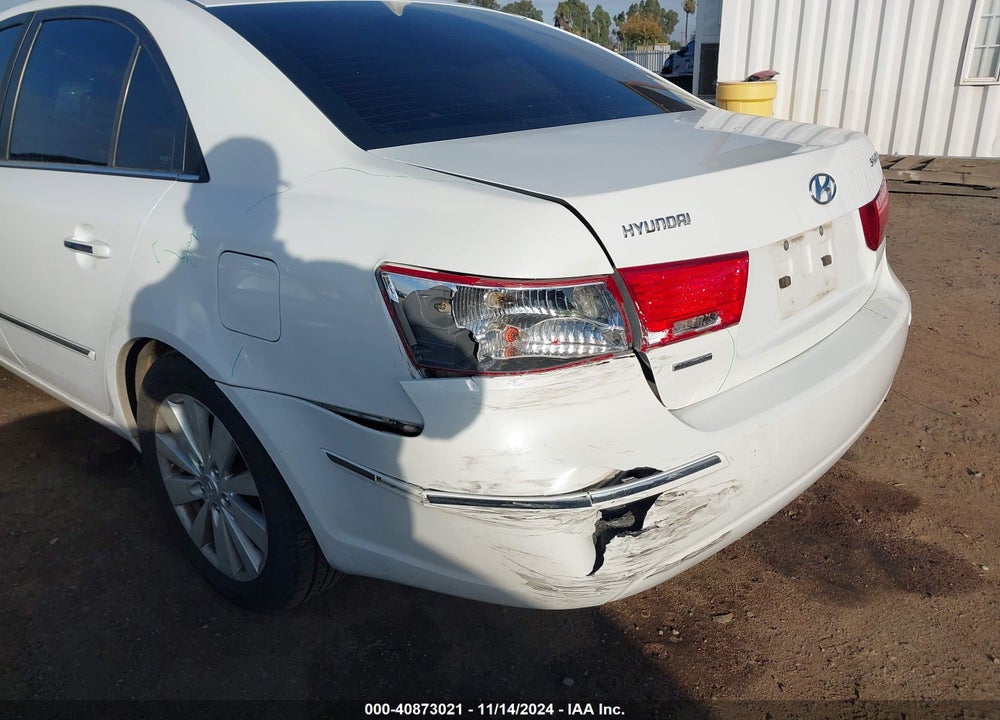 2009 HYUNDAI SONATA LIMITED VIN: 5NPEU46C49H509995