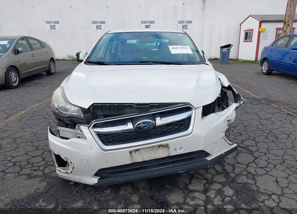 2012 SUBARU IMPREZA 2.0I PREMIUM VIN: JF1GPAC60CH225272