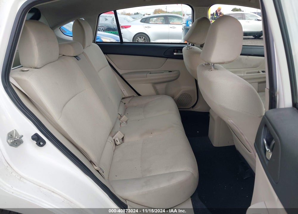 2012 SUBARU IMPREZA 2.0I PREMIUM VIN: JF1GPAC60CH225272