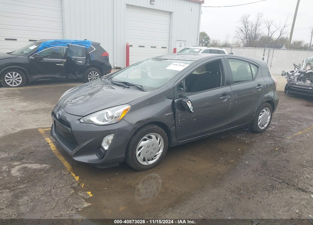 2015 TOYOTA PRIUS C TWO VIN: JTDKDTB37F1575561