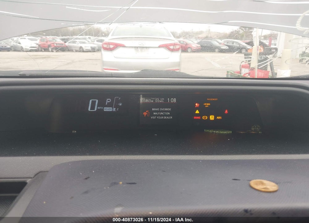 2015 TOYOTA PRIUS C TWO VIN: JTDKDTB37F1575561