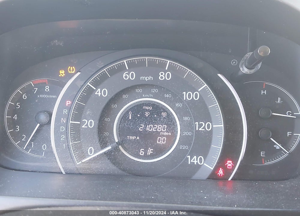 2013 HONDA CR-V EX-L VIN: 2HKRM4H77DH626013