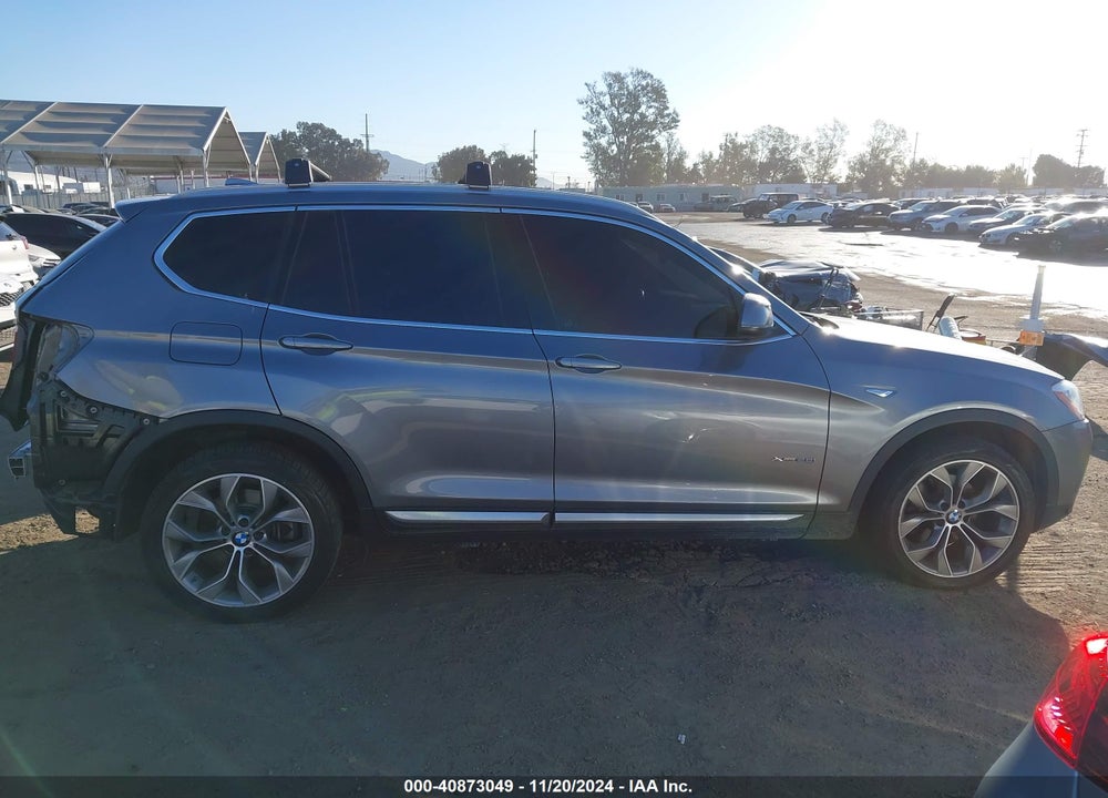 2016 BMW X3 XDRIVE28I VIN: 5UXWX9C52G0D93674