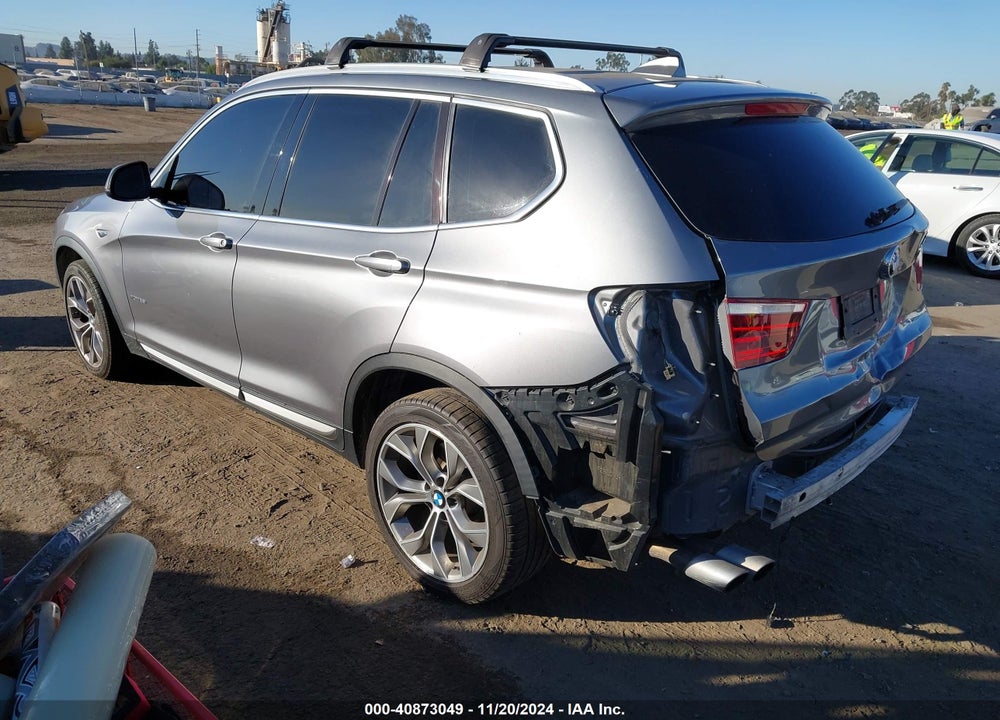 2016 BMW X3 XDRIVE28I VIN: 5UXWX9C52G0D93674