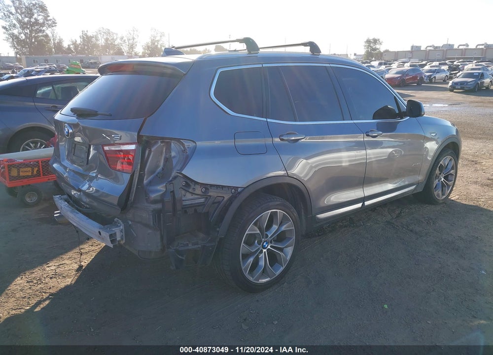2016 BMW X3 XDRIVE28I VIN: 5UXWX9C52G0D93674