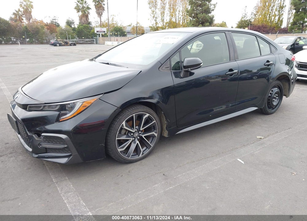 2020 TOYOTA COROLLA SE VIN: JTDS4RCE6LJ000527