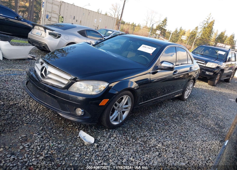 2009 MERCEDES-BENZ C 300 LUXURY 4MATIC/SPORT 4MATIC VIN: WDDGF81X99F267550