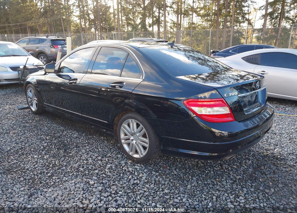 2009 MERCEDES-BENZ C 300 LUXURY 4MATIC/SPORT 4MATIC VIN: WDDGF81X99F267550