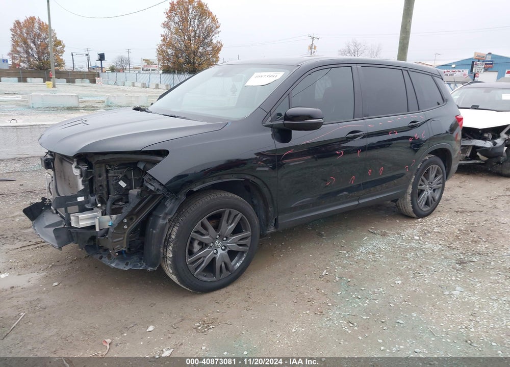2020 HONDA PASSPORT AWD EX-L VIN: 5FNYF8H59LB000813