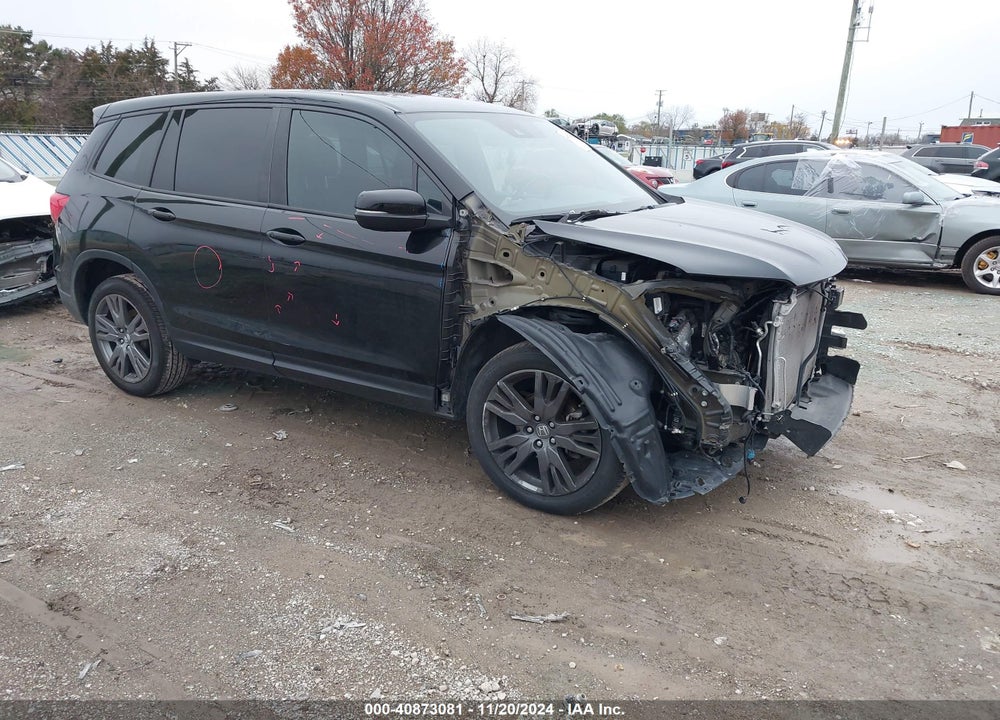 2020 HONDA PASSPORT AWD EX-L VIN: 5FNYF8H59LB000813