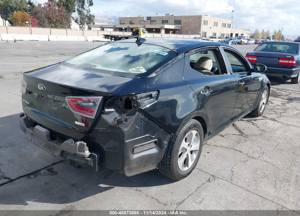 2014 KIA OPTIMA HYBRID LX VIN: KNAGM4AD0E5063344