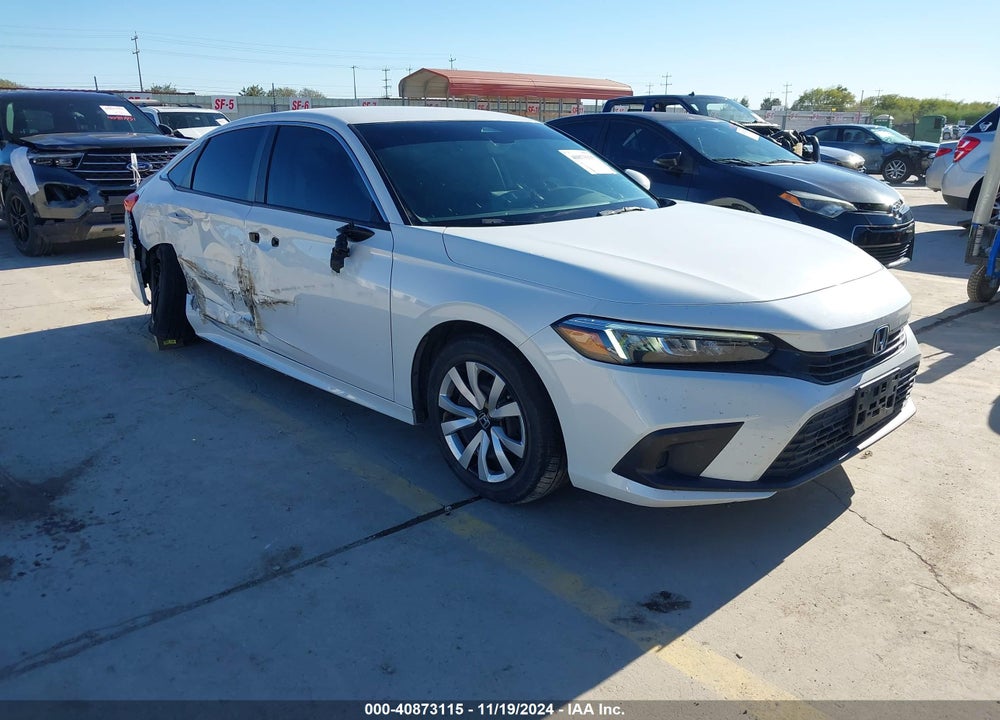 2022 HONDA CIVIC LX VIN: 2HGFE2F20NH507758