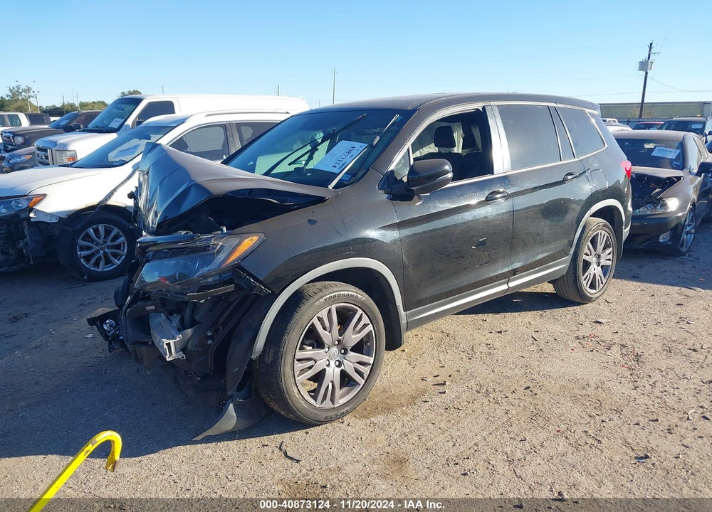 2019 HONDA PASSPORT EX-L VIN: 5FNYF7H51KB005934