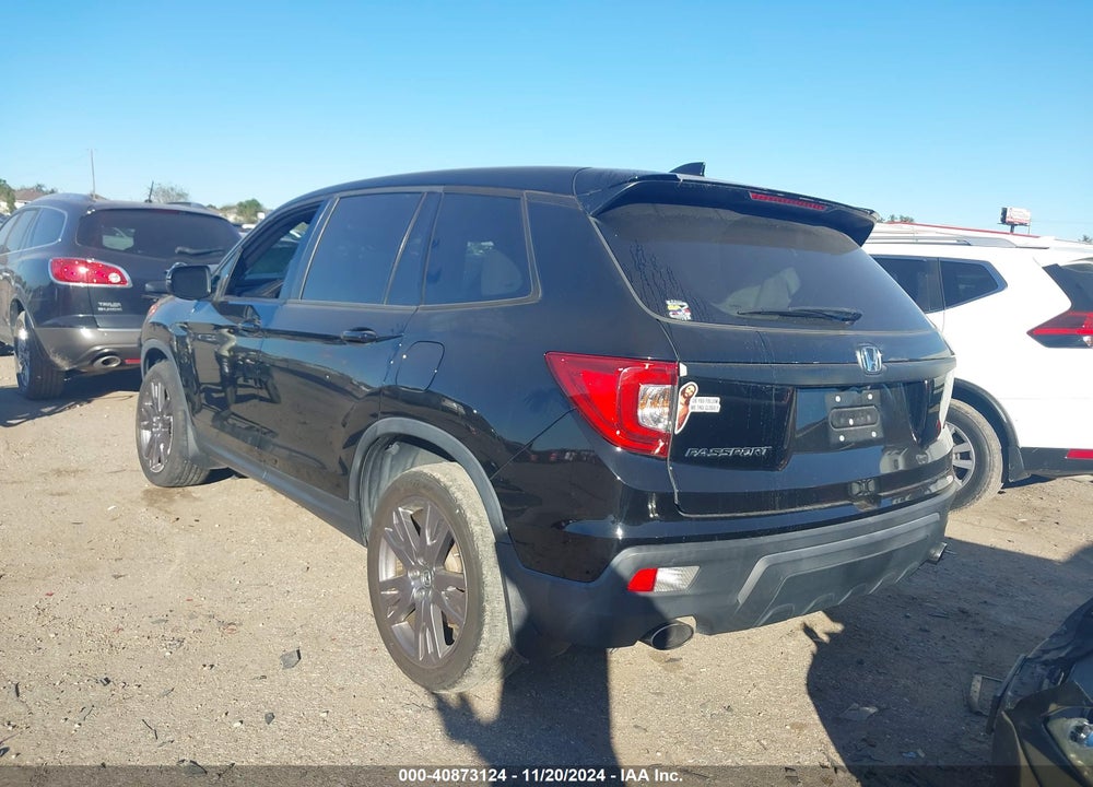 2019 HONDA PASSPORT EX-L VIN: 5FNYF7H51KB005934