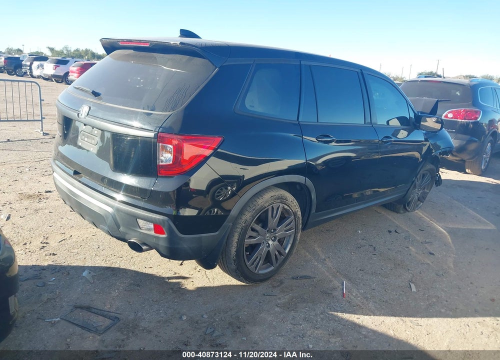 2019 HONDA PASSPORT EX-L VIN: 5FNYF7H51KB005934