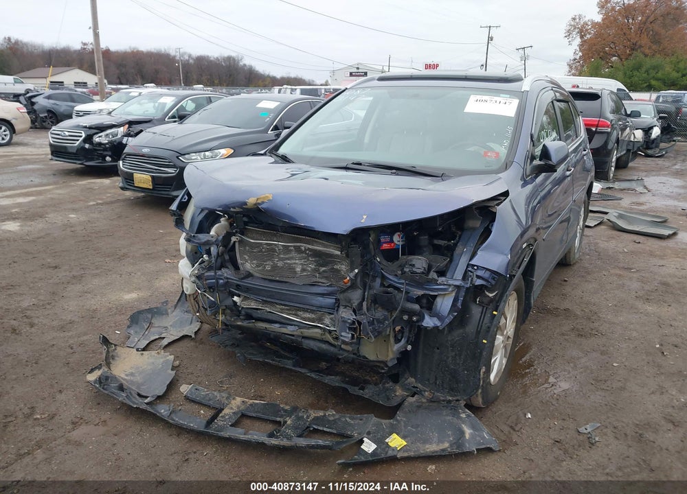 2013 HONDA CR-V EX-L VIN: 2HKRM4H72DH624914