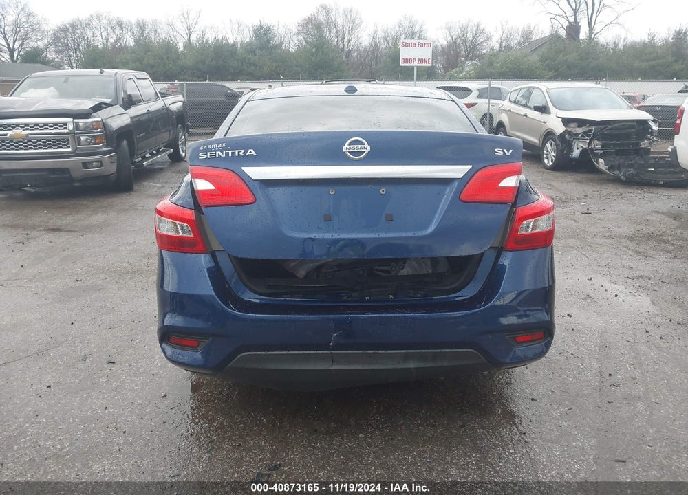 2016 NISSAN SENTRA SV VIN: 3N1AB7AP1GY235223