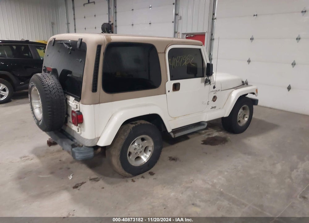 2001 JEEP WRANGLER SAHARA VIN: 1J4FA59S51P300855