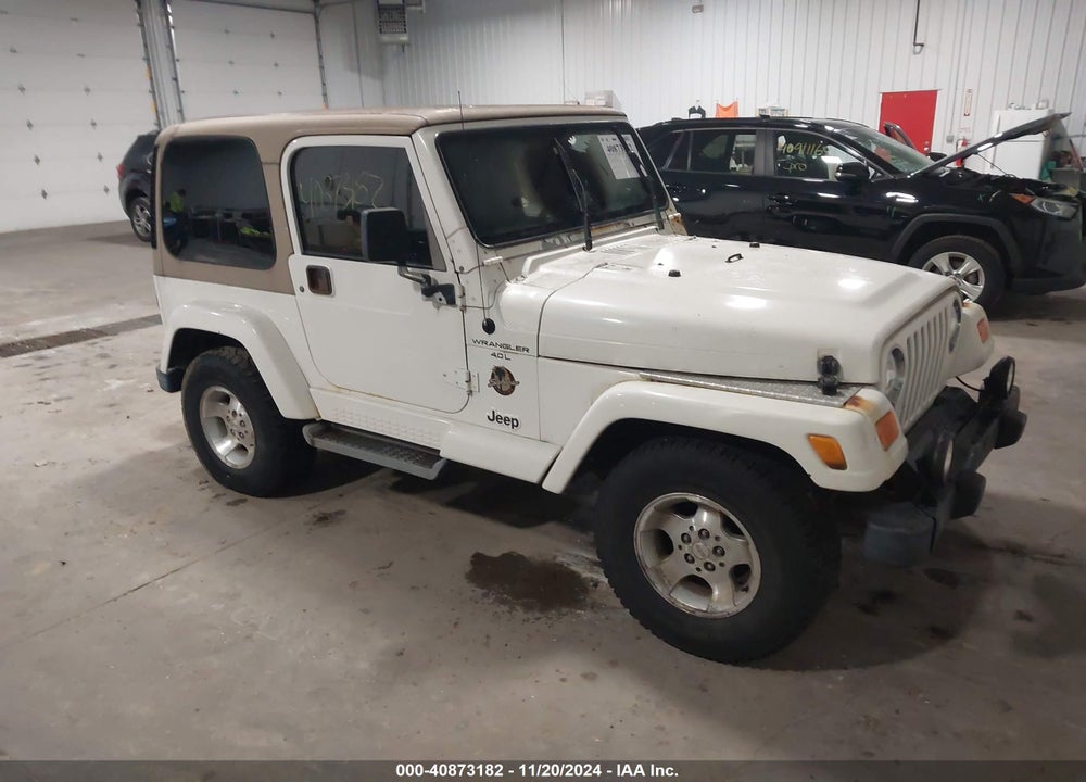 2001 JEEP WRANGLER SAHARA VIN: 1J4FA59S51P300855