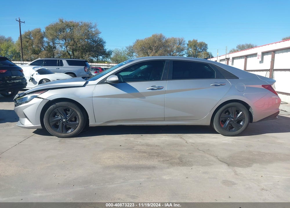 2021 HYUNDAI ELANTRA VIN: 5NPLS4AG7MH003531